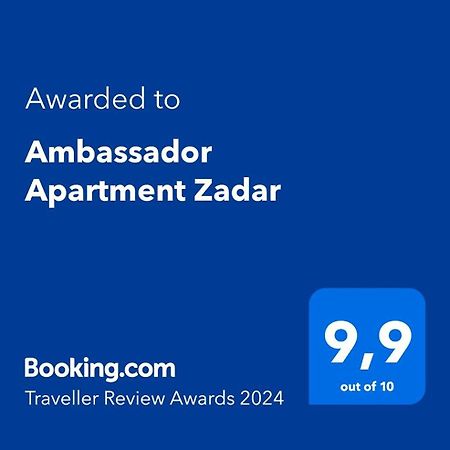 Ambassador Apartment Zadar Eksteriør billede