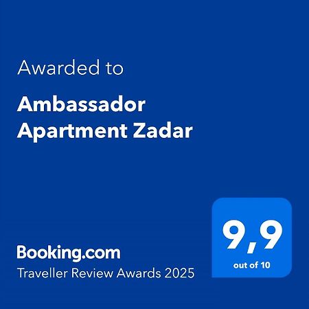 Ambassador Apartment Zadar Eksteriør billede